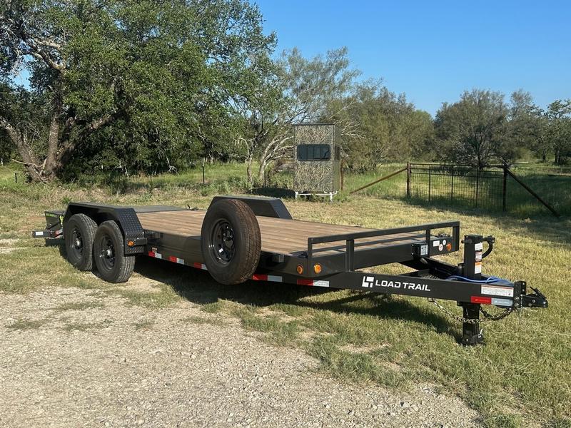 LoadTrail 83" x 20' TCarhauler CH8320072  grey max ramps - 8602