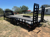 Loadtrail Tandem Gooseneck 83x24 ft Carhauler w rails- 0113