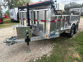 Load image into Gallery viewer, Alcom Aluminum Trailer- 7x14TA Dump - 1585
