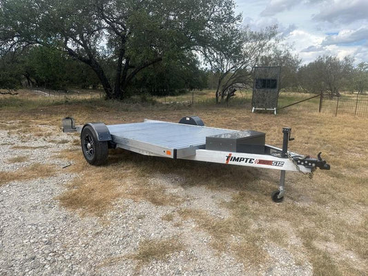SALE Timpte -78"x12' Power Tilt Aluminum Singe Axle Trailer 0512TSEZ - 2278