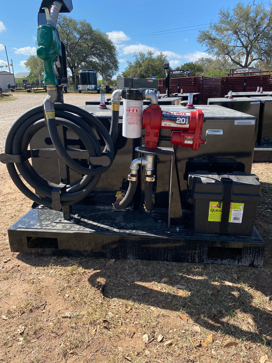 Farm Boss- 2-100 Gal. Tanks on a 49"W x 62"D x 4"H Skid- with pump