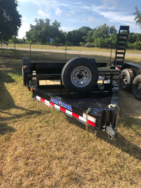 LoadTrail 83" x 20' Tandem Rapid Loader Tilt Deck TD202 weston- 3536