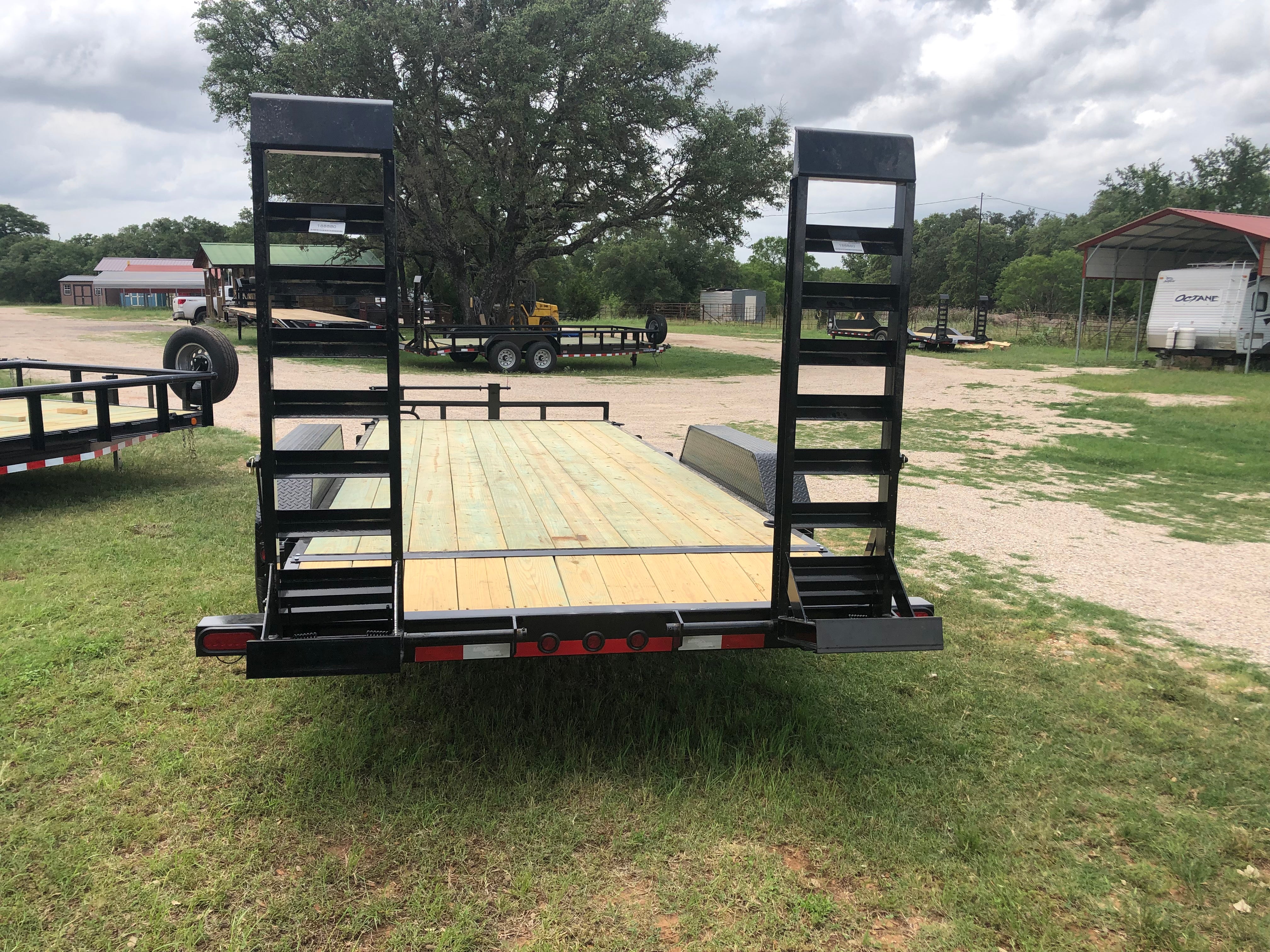 LoadTrail 83" x 20' Tandem Carhauler w/Fold Up Ramps- 8094