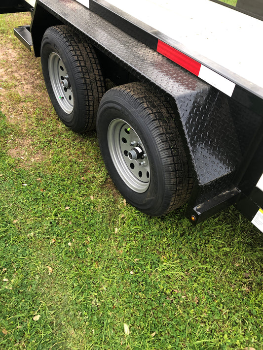 Ranch King 6'10x20 Tandem Utility Trailer 10k TC20610-75ESR - 2478